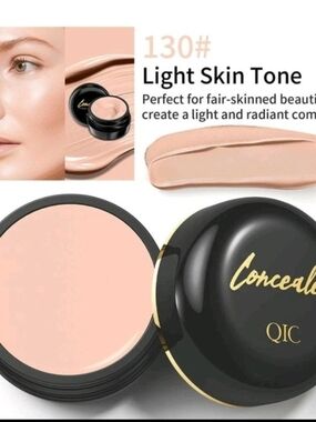 NEW Qi Concealer Cream - Waterproof Clear & Flawless Cover. ( Lot Of 2)